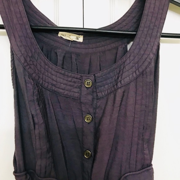 EGGPLANT CORSETED DRESS - Picture 2 of 6